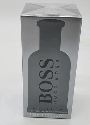 Hugo boss bottled 100ml бос мужской парфюм стойкие духи6 фото