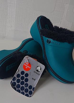 Crocs кроксы на меху оригинал из сша !
