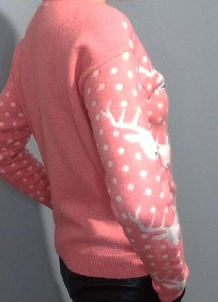 Новорічний/різдвяний светр, кофта від new look5 фото