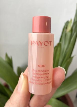 Мицеллярная вода payot nue cleansing micellar1 фото