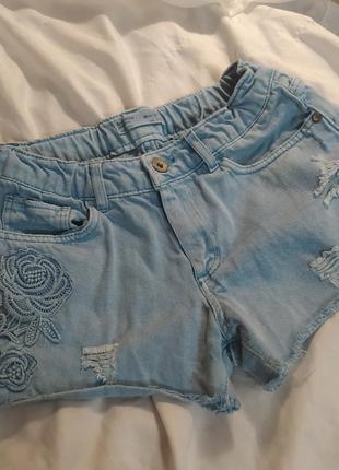 Шорти джинсові zara стан ідеальний