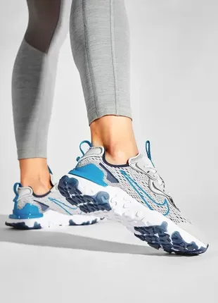 Крутые кроссовки nike react vision, оригинал, р-р 37-37,5, уст 24 см