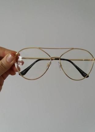 Стильные, имиджевые очки zara3 фото