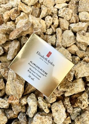 Увлажняющий крем для лица с защитой от солнца elizabeth arden flawless future powered by ceramide moisture cream