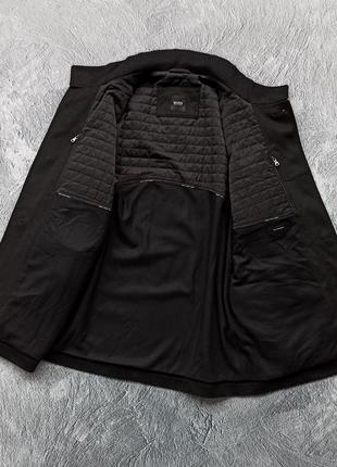 Кашемірове пальто на зиму від hugo boss coxon cashmere black5 фото
