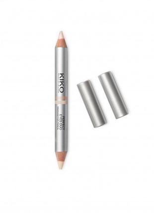 Kiko milano perfect eyes duo highlighter pencil1 фото