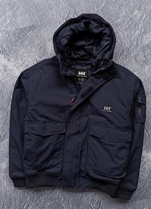 Нейлонова куртка зимова helly hansen blue