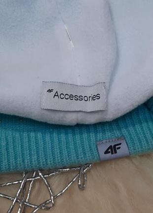 Шапка 4f accessories на флисе6 фото