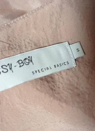 Ніжно-рожева купрова блуза sissy boy,p.s, туреччина3 фото