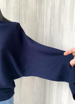 Свободный хлопковый свитер джемпер lauren ralph lauren свободного кроя хлопок/вискоза5 фото