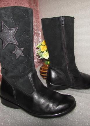 Сапоги 100% натуральная кожа ~clarks ~ камбоджа р 28/10