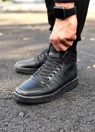 Мужские кроссовки adidas black2 фото