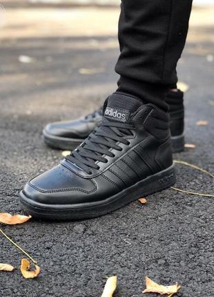 Мужские кроссовки adidas black3 фото