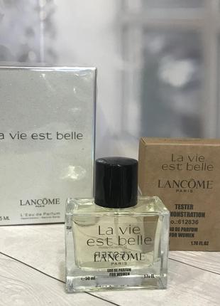 Тестер женская туалетная вода lancome la vie est belle /ланком ла ви эст бель / 50 ml