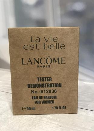 Тестер женская туалетная вода lancome la vie est belle /ланком ла ви эст бель / 50 ml3 фото