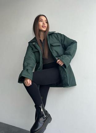Зимняя женская куртка термо до -30⁰с❄3 фото