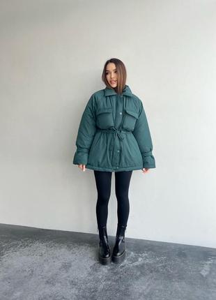 Зимняя женская куртка термо до -30⁰с❄4 фото