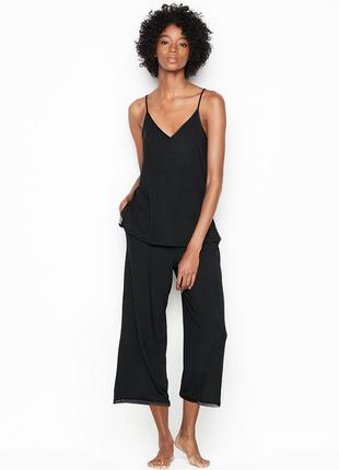 Піжамний комплект heavenly by victoria supersoft з модала на бретелях і брюках. victoria’s secret. оригінал 🇺🇸