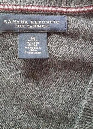 Шелк и кашемир! мужская очень качественная жилетка banana republic р.m. можно и больше.4 фото