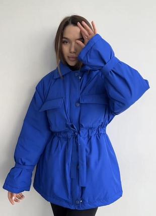 Куртка пуховик в стилі zara хороша якість 🥰7 фото