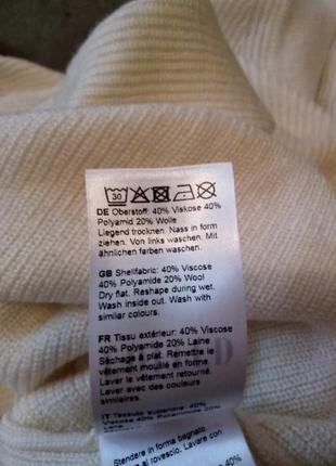 Вязаный свитер молочного цвета, размер 36-385 фото
