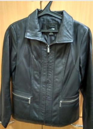 Кожаный пиджак1 фото