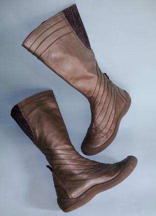 Чоботи zoo демісезонні 38 розмір шкіра натуральна