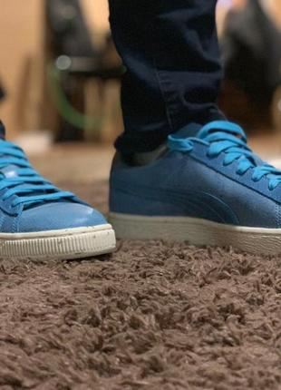 Кросівки puma deco blue suede