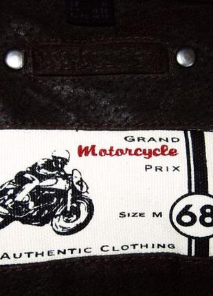 Мотоциклетная кожаная мужская куртка tcm. лот 3254 фото