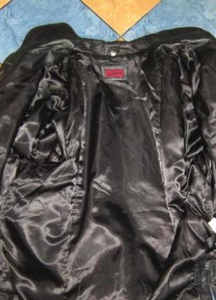 Оригинальная большая женская кожаная куртка aritano. италия. лот 3264 фото