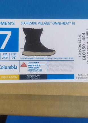 Самые теплые ботинки columbia slopeside village omni-heat extreme10 фото