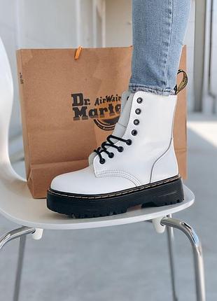 Зимние женские ботинки dr.martens доктор мартинс
