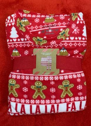 Флисовая женская пижама primark l, xl