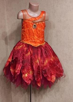 Карнавальна сукня феї розетти на 7-9 років1 фото