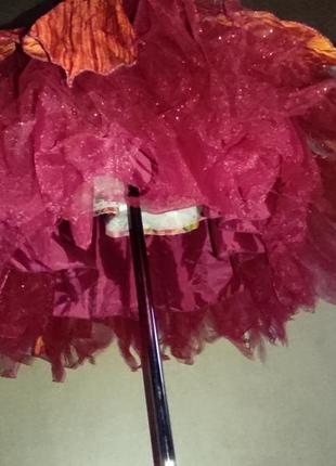 Карнавальна сукня феї розетти на 7-9 років6 фото
