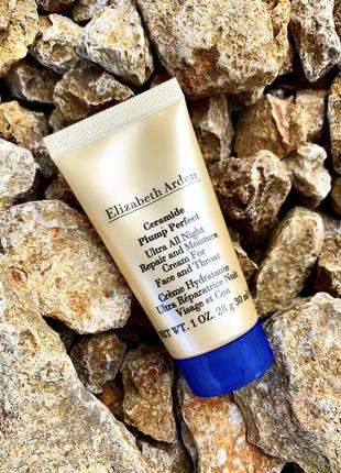 Восстанавливающий ночной крем elizabeth arden ceramide plump perfect ultra all night repair and moisture cream