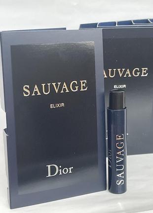 Пробник 1 мл dior sauvage elixir