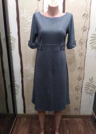 Трикотажное платье merona с рукавом 3/41 фото