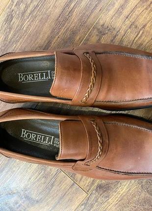 Чоловічі туфлі borelli 41 розмір.