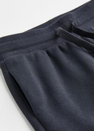 Тёплые спортивные штаны h&m джоггеры с начесом утепленные на флисе джогеры на мальчика2 фото