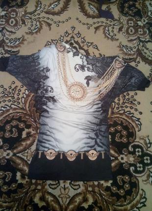 Модная туника с стразиками