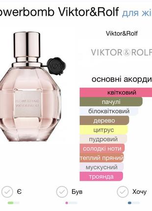 Розпив viktor & rolf flowerbomb2 фото