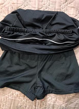 Суперская удобная юбка шорты для велосипеда, тенниса, фитнеса, тренировок9 фото