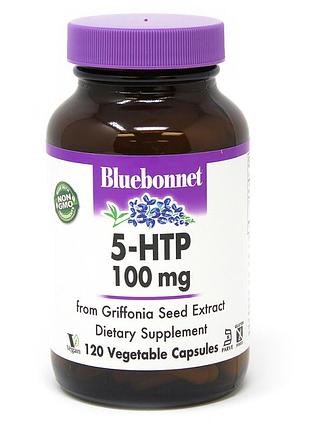 Амінокислота bluebonnet 5-htp 100 mg, 120 капсул