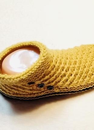 Теплые качественные носки ручной вязки