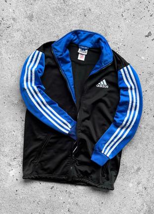 Adidas big logo jacket hotsell