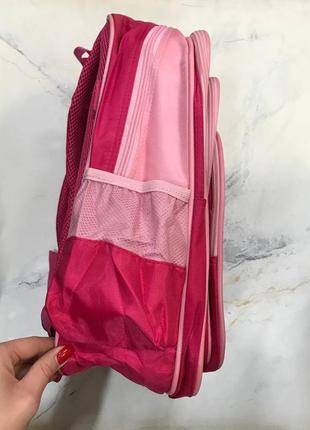 Рюкзак в школу для девочки спанч боб, розовый школьный ранец девочке3 фото