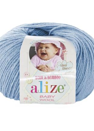 Пряжа alize baby wool ализе беби вул 350