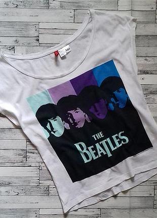 Футболка топ the beatles divided (h&m)