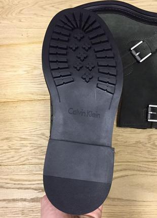 Ботинки calvin klein kris oiled suede military 4